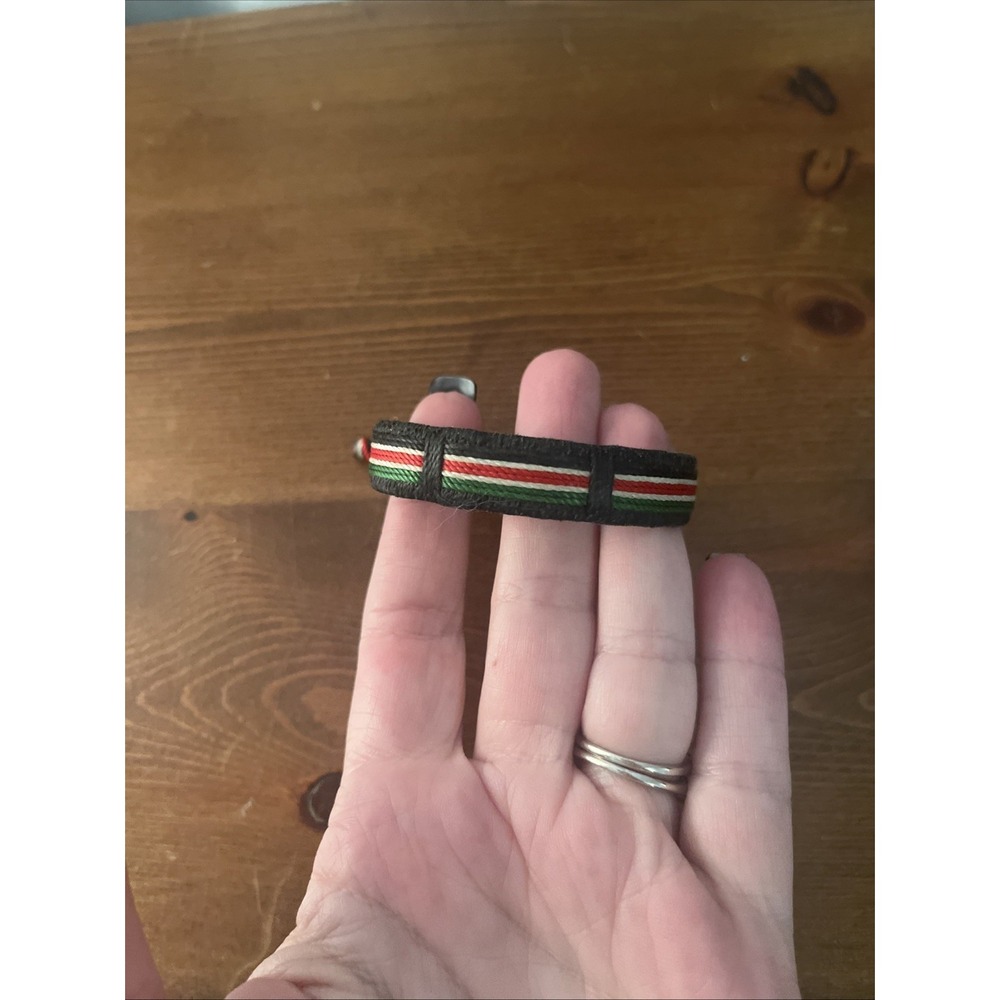 Kenyan Flag Handmade‎ Threaded Bracelet